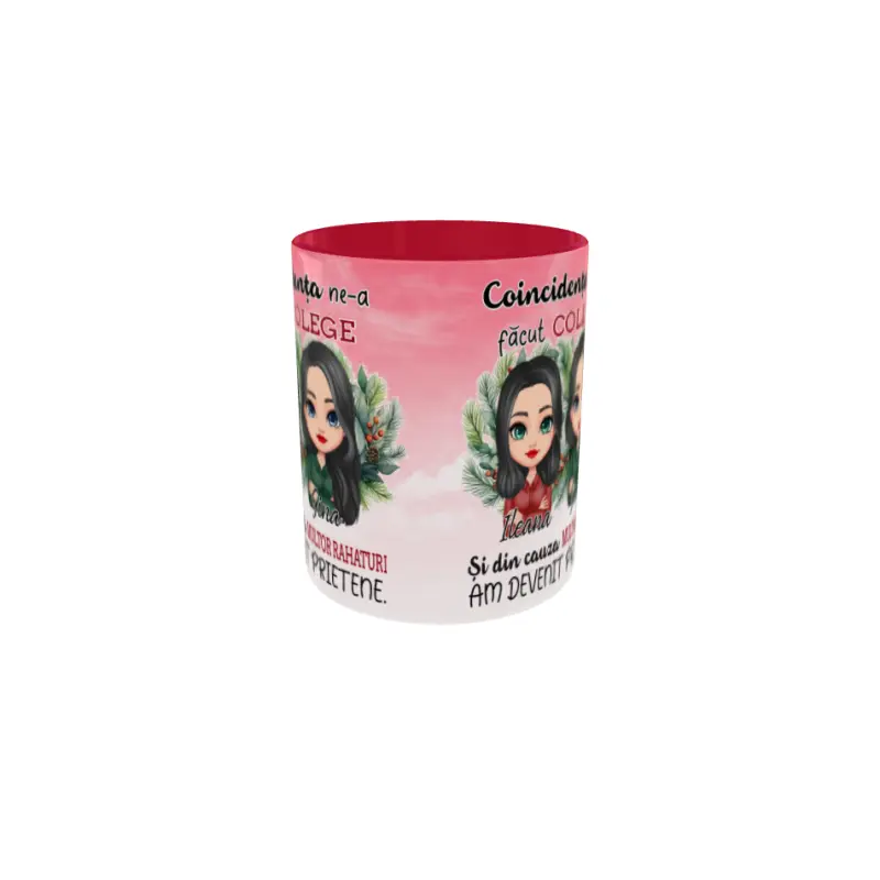 Coincidenta ne-a facut colege, cana ceramica, 330ml, cgs1816